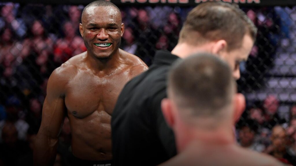 Kamaru Usman Colby Covington