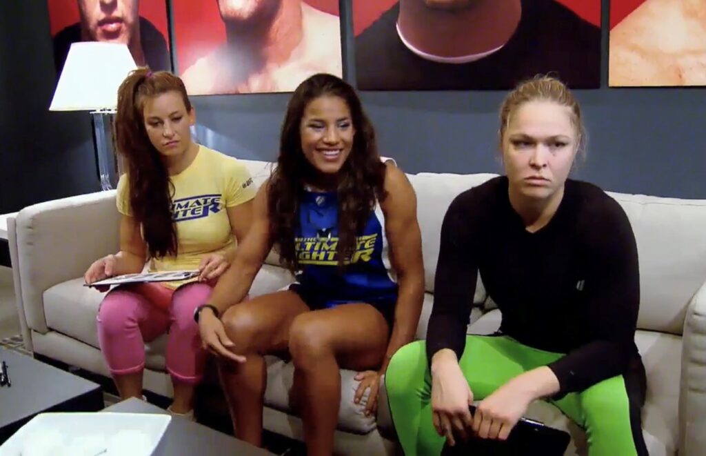 Miesha Tate, Julianna Peña, Ronda Rousey