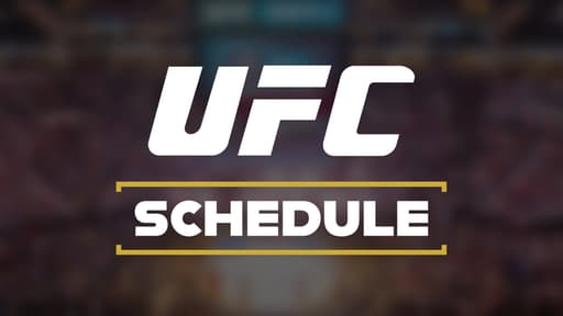 UFC Schedule: Updated List Of Upcoming Events & Fight Cards