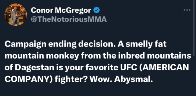 Conor McGregor
