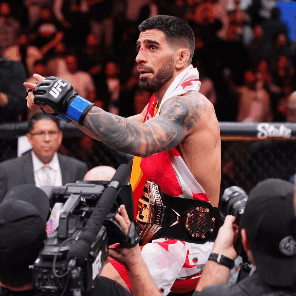 UFC lightweight champion Ilia Topuria.