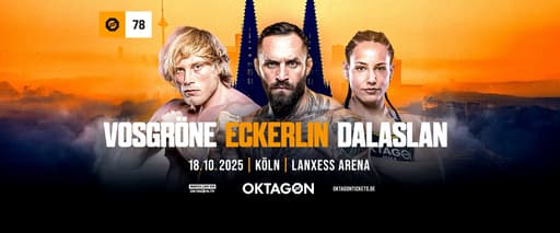 A First for MMA: OKTAGON 78 To Be Broadcast on German Cable Television