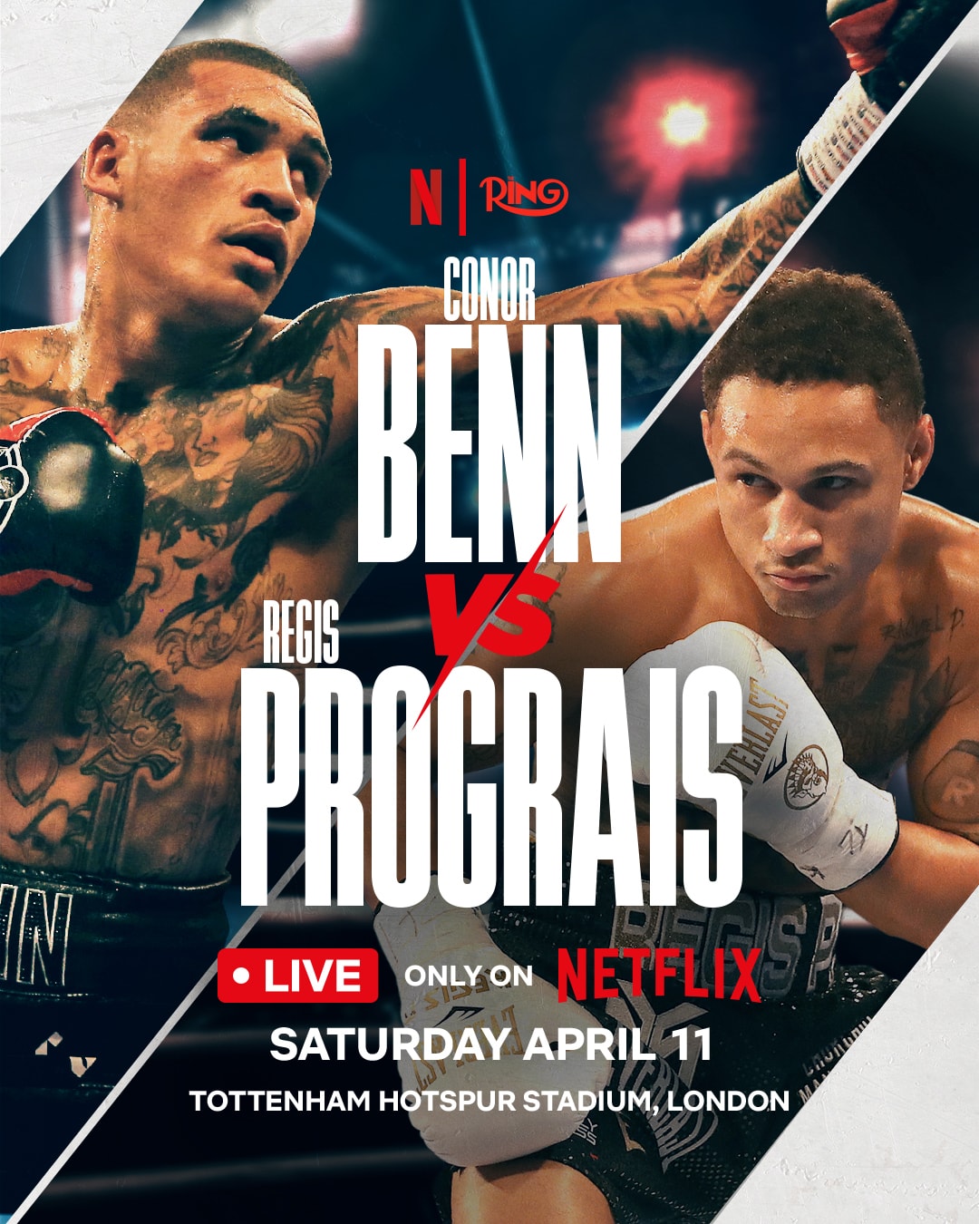 Conor Benn vs. Regis Prograis Poster