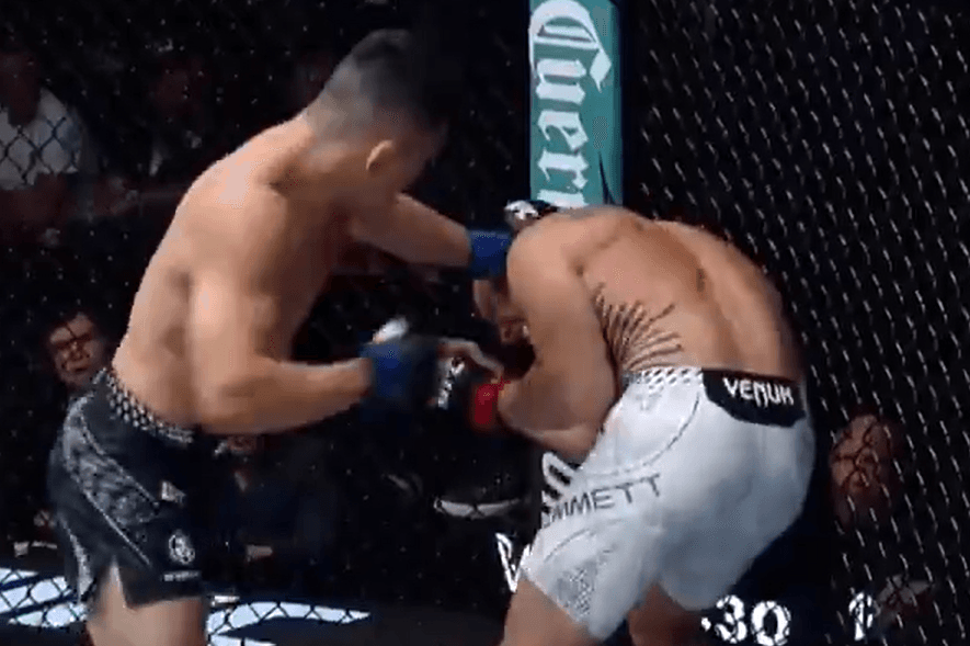 "Big Problem At 145" - Kevin Vallejos Stops Josh Emmett