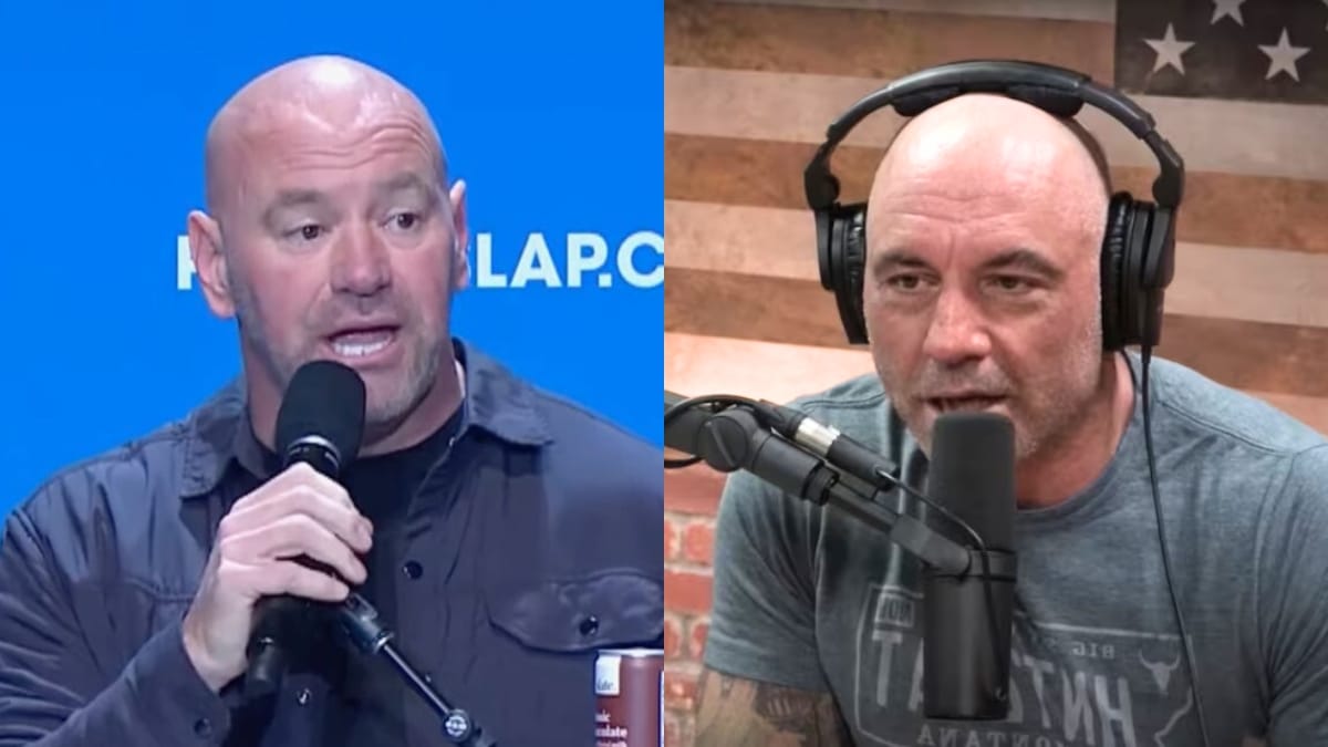 Dana White and Joe Rogan