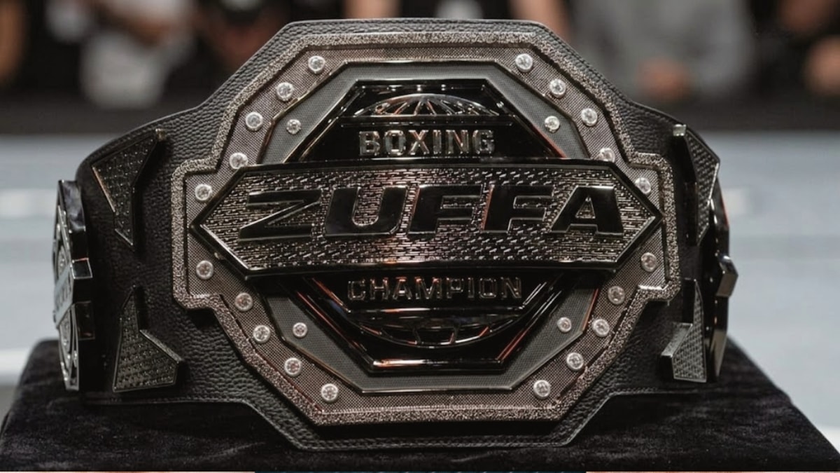 Zuffa Boxing Championship Belt