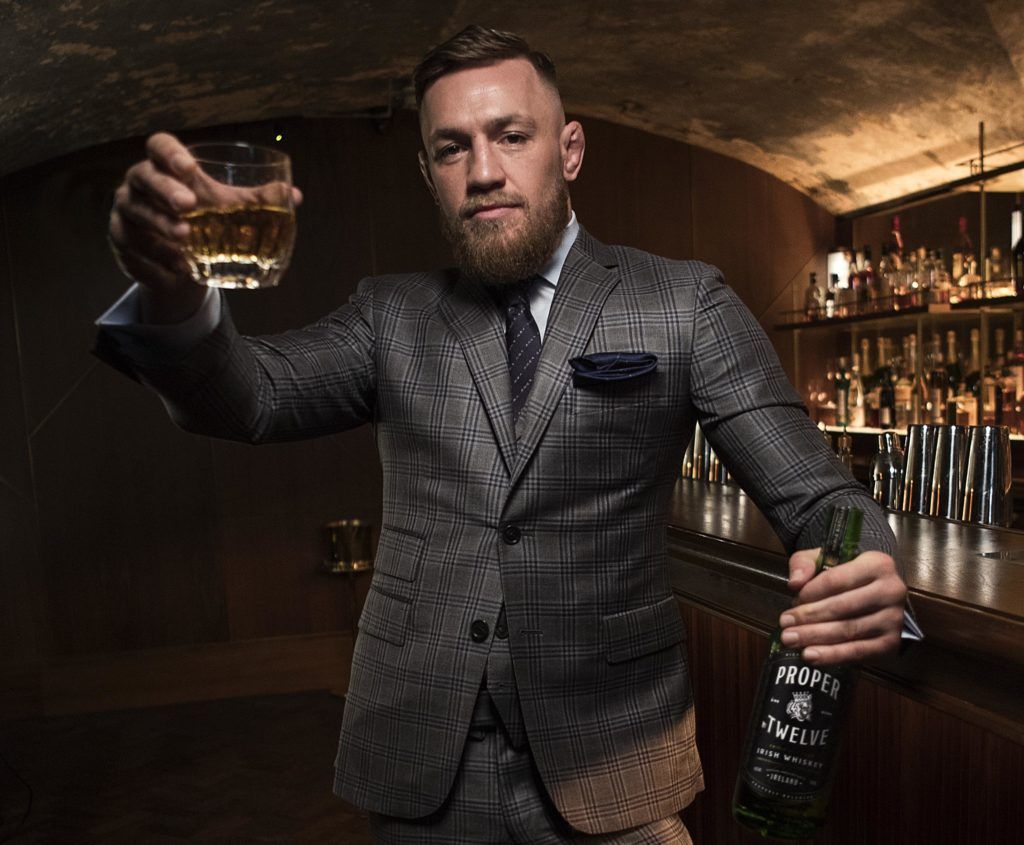 Conor McGregor with Bottle